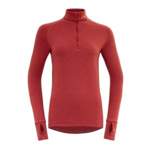 Funkční tričko DEVOLD Expedition Merino 235 Zip Shirt W beauty|L