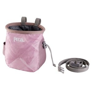 Sáček na magnézium Petzl Saka růžový