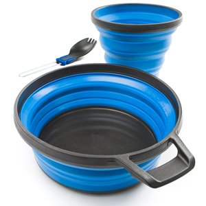 Sada nádobí GSI Escape 1 Person Table Set blue
