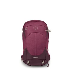 Dámský turistický batoh Osprey SIRRUS 34 elderberry purple / chiru tan