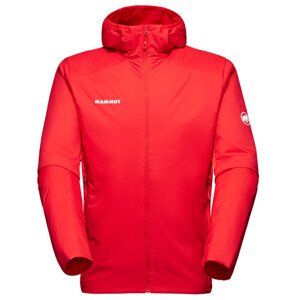 Pánská zimní bunda Mammut Rime IN Flex Hooded Jacket Men mammut red|M