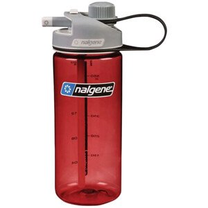 Láhev Nalgene MultiDrink Red w/Gray Cap Sustain