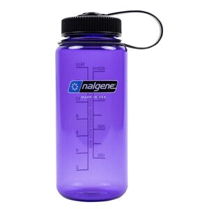 Láhev Nalgene Wide Mouth 500 ml Purple w/Black Cap Sustain