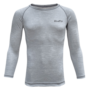 Funkční tričko Blue Fly Merino Long Sleeve grey|S