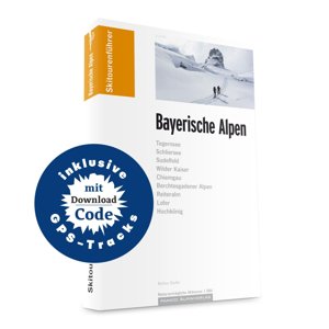 Skialpinistický průvodce Bayerische Alpen: Bavorské Alpy včetně GPS so