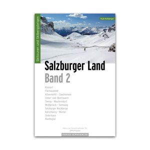Skialpinistický průvodce Salzburger Land band 2 +  GPS souřadnice