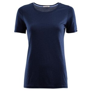 Dámské funkční triko Aclima LightWool T-shirt Woman Navy Blazer|S