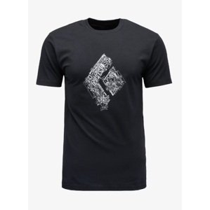 Pánské tričko Black Diamond M ENGINEERED DIAMOND SS TEE Black|M