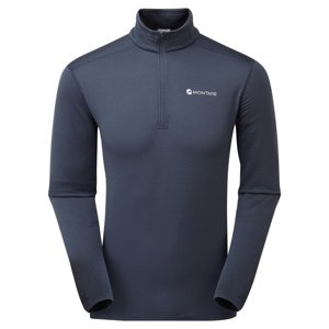 Pánská funkční mikina Montane Protium Lite Pull On eclipse blue|M