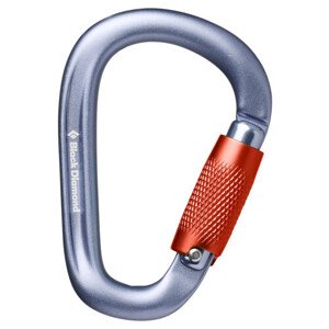 Karabina Black Diamond PEARLOCK TWISTLOCK CARABINER Gray