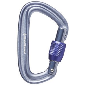 Karabina Black Diamond LITEFORGE SCREWGATE CARABINER Gray