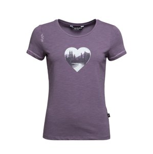 Dámské tričko Chillaz Gandia Mountain Heart dark violet|34