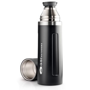Termoska GSI Outdoors Glacier Stainless Vacuum Bottle 1L black