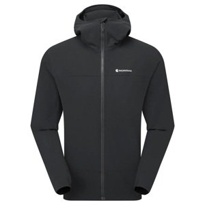 Pánská softshellová bunda Montane Tenacity Hoodie black|L