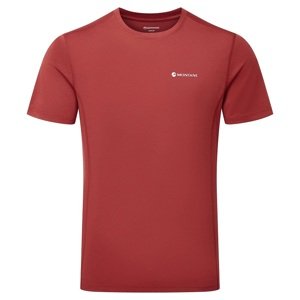 Pánské tričko s krátkým rukávem Montane Dart T-Shirt dark maple|L