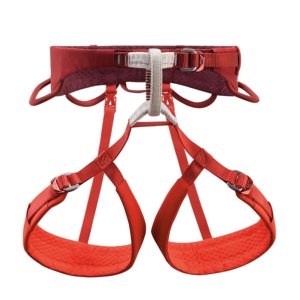 Sedací úvazek Petzl Adjama dark red|XL