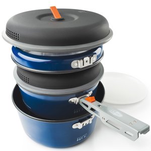 Kempingové nádobí GSI Outdoors Bugaboo Ceramic Base Camper Medium 2+3
