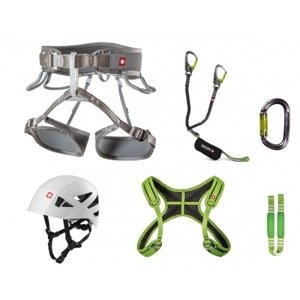 Ferratový set Ocún Via Ferrata Twist + Chest Shard Set|M-XL