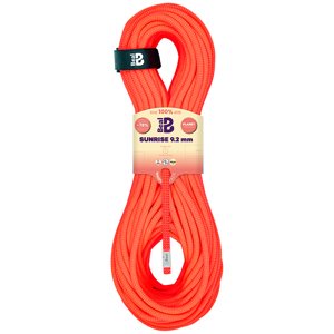 Horolezecké lano Beal SunRise Unicore 9,2mm Dry Cover orange|80m