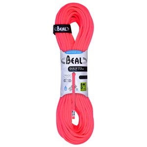 Horolezecké lano Beal Gully 7,3mm UNICORE Golden Dry oranžová|50m