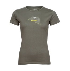 Dámské tričko High Point Atlas Lady T-shirt 1.0 Laurel Khaki|S