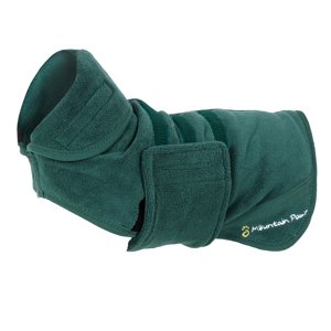 Mountain Paws Dog Robes green|S