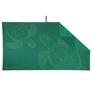 Ručník Lifeventure Recycled SoftFibre Trek Towel, turtle, Giant