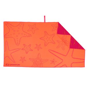 Ručník Lifeventure Recycled SoftFibre Trek Towel, starfish, Giant