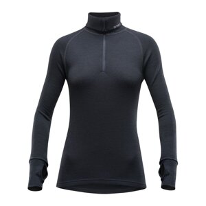 Funkční tričko DEVOLD Expedition Merino 235 Zip Shirt W black|S