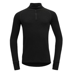 Funkční tričko DEVOLD Expedition Merino 235 Zip Shirt M black|L