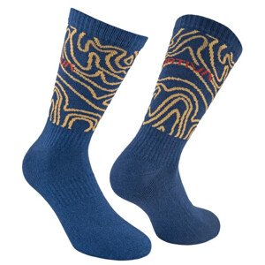 Ponožky La Sportiva Outdoor Fun Socks Night Sky/Savana|47-48