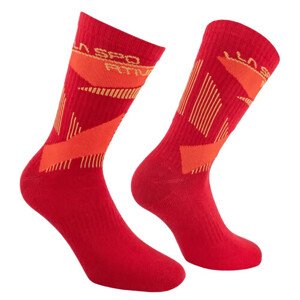 Ponožky La Sportiva Outdoor Fun Socks Redwood/Mountain Red|38-40
