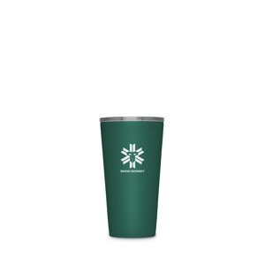 Termohrnek Snow Monkey Enjoyer 473ml forest green