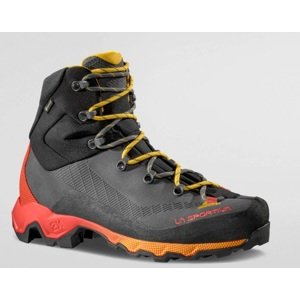 Horolezecké boty La Sportiva Aequilibrium Trek GTX Carbon/Yellow|45 EU